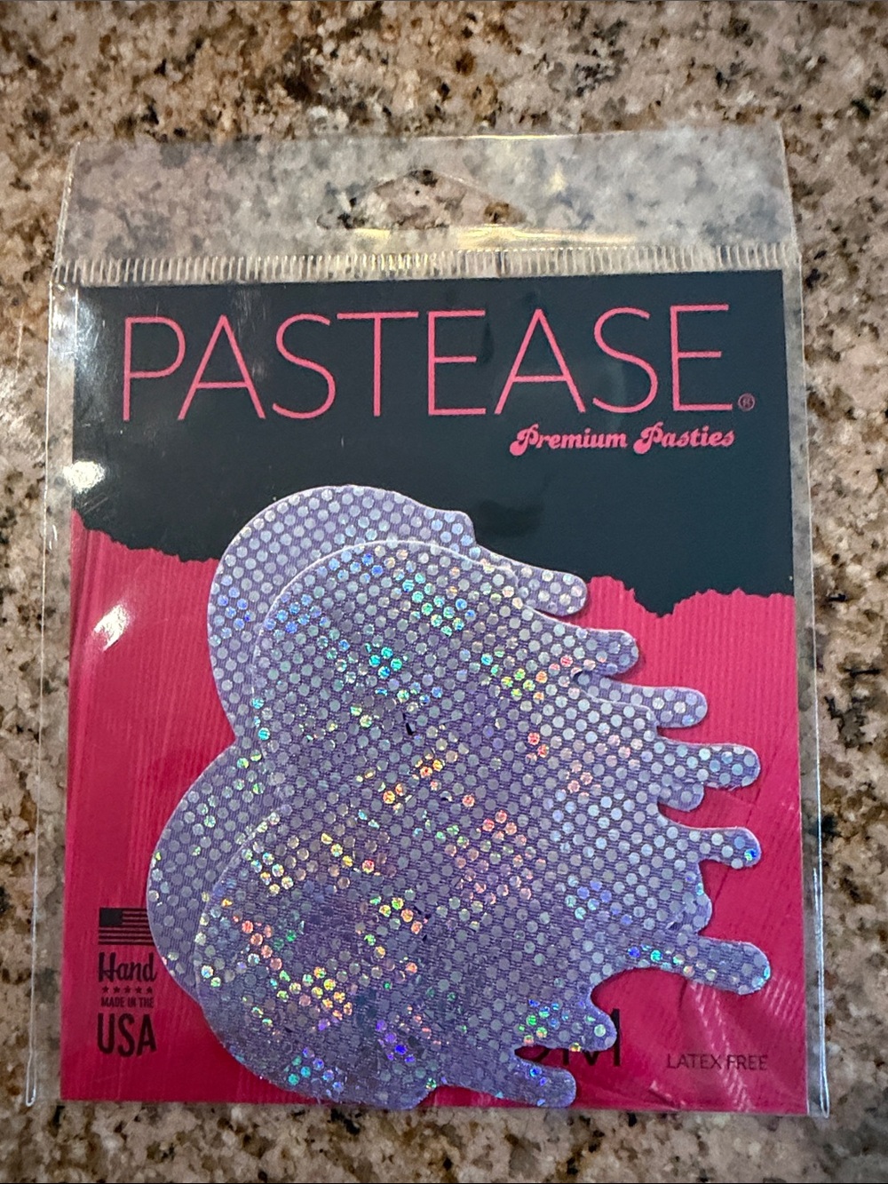 Purple Holographic Premium Pasties by